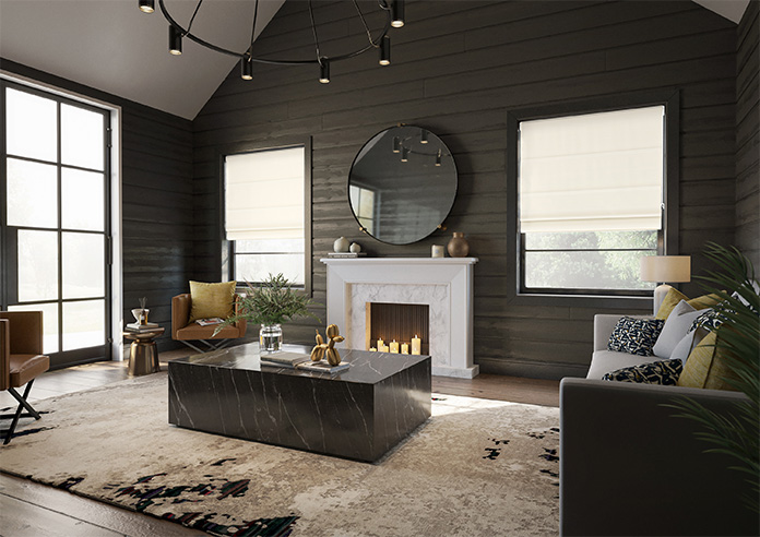 Stockholm, Pearl - Twist&Fit Roman Blind - Image 7